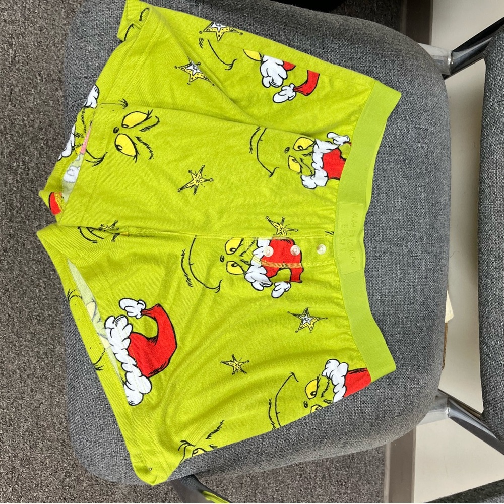 American Eagle Outfitters Lime Green Boxers - Picture 2 of 5